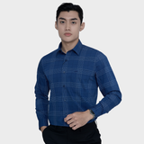 Áo sơ mi nam dài tay cao cấp BELLUNI vải sợi ngãi cứu - ABD.MGPS.BE 210