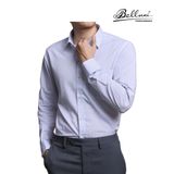 Áo sơ mi nam dài tay cao cấp BELLUNI vải sợi chuối - ABD.BAN.BE 180 W