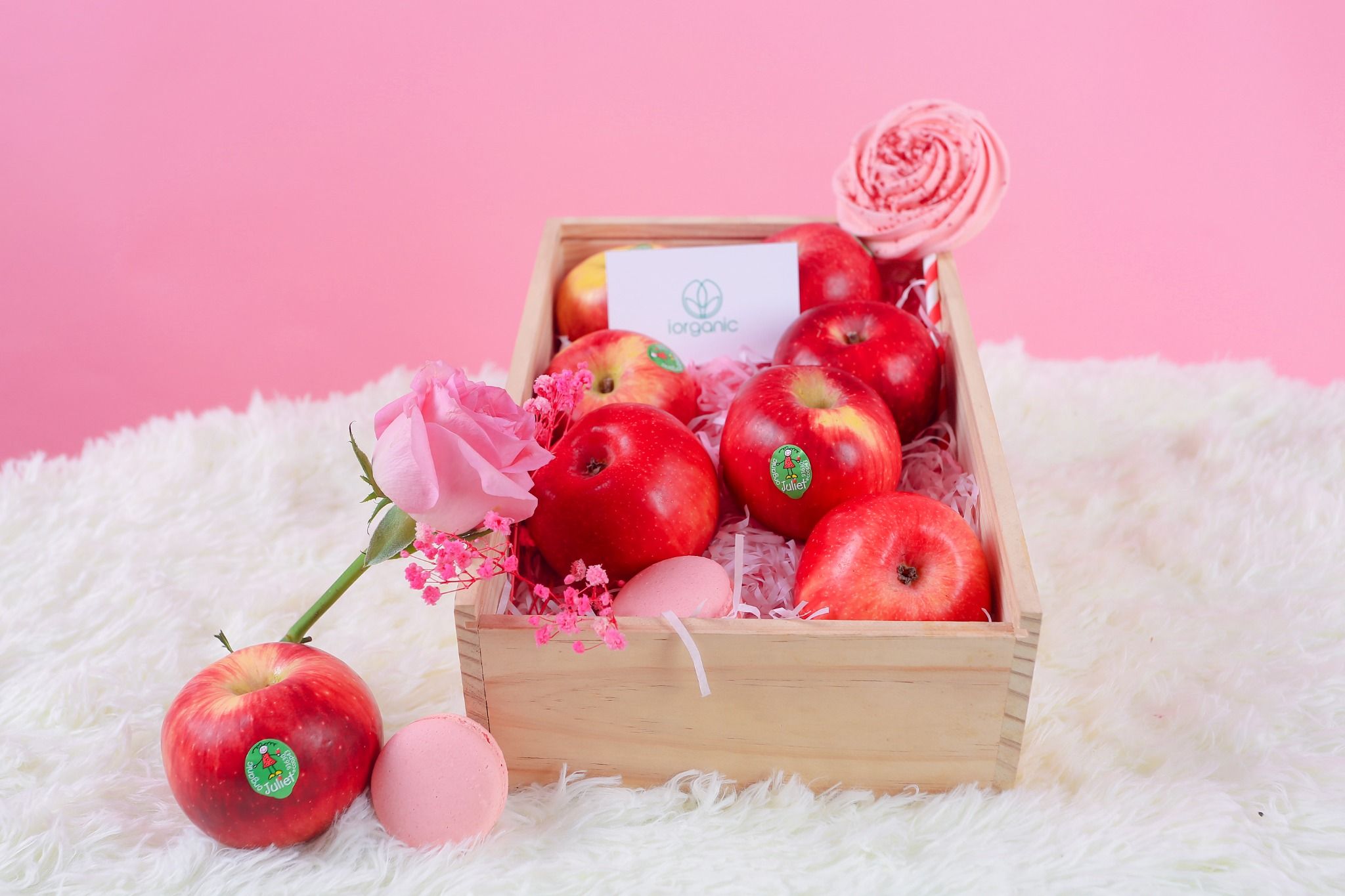 Happy Intl Women Day - Giỏ hoa quả hữu cơ nhập khẩu 4