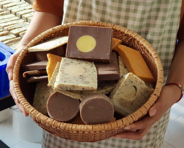 Basket of soap