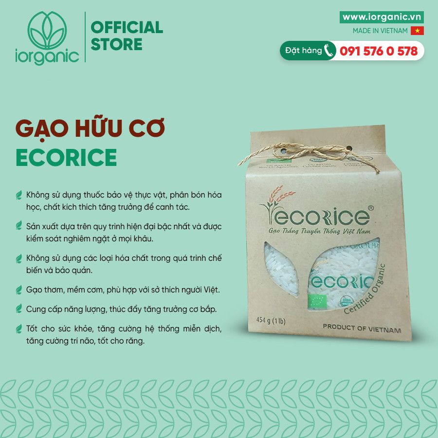 Gạo hữu cơ Combo