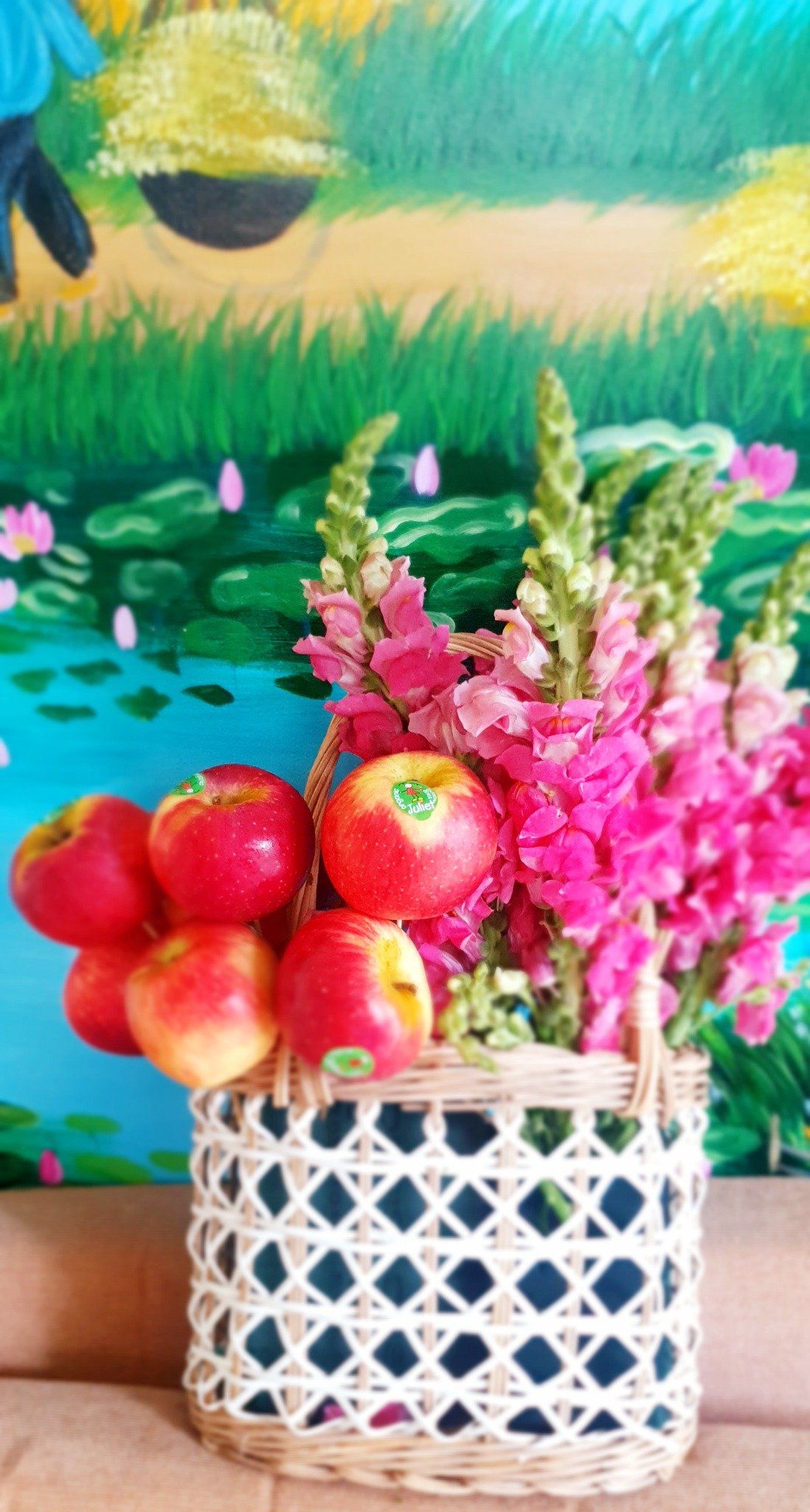 Giỏ hoa quả hữu cơ nhập khẩu 13