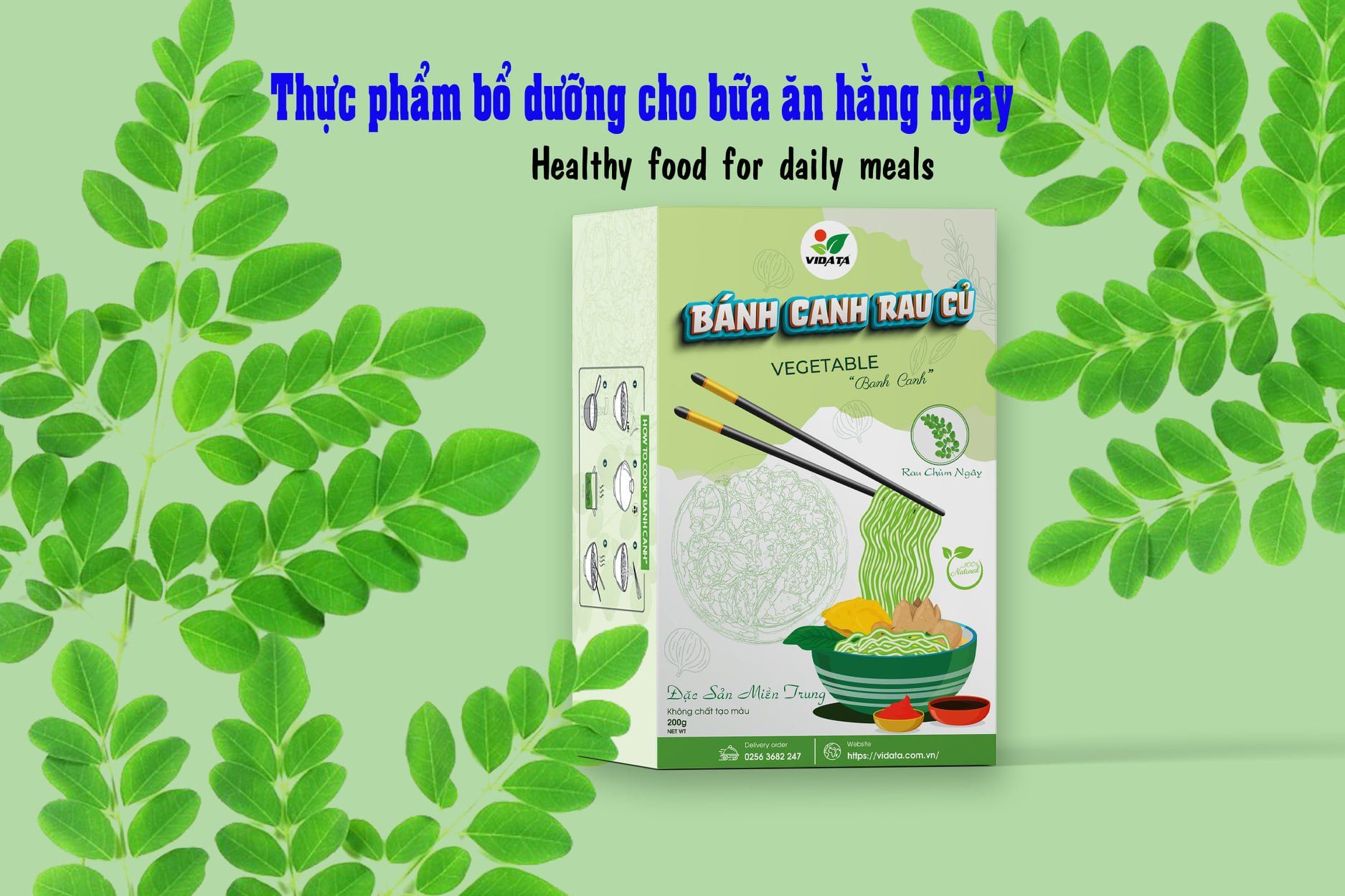 Bánh canh chùm ngây VIDATA