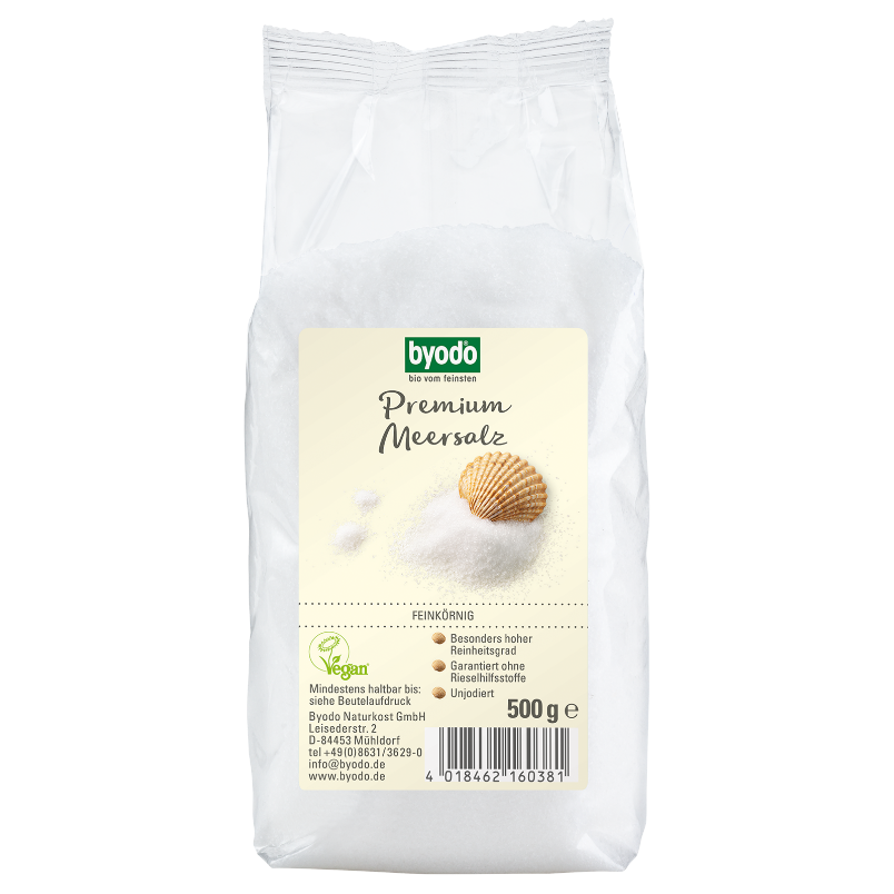 Muối biển siêu sạch 500g Byodo