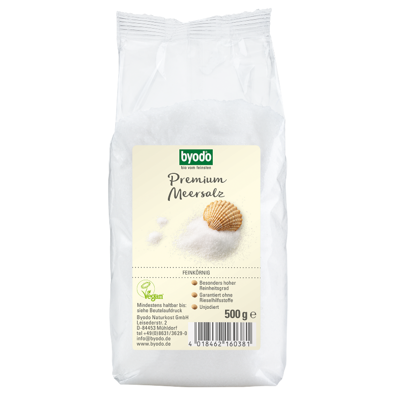 Muối biển siêu sạch 500g Byodo