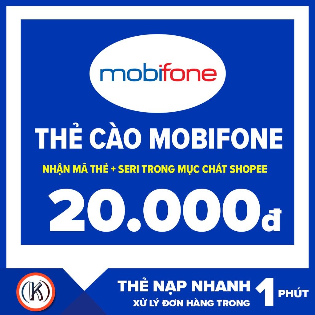 THẺ CÀO MOBI 20.000 Đ