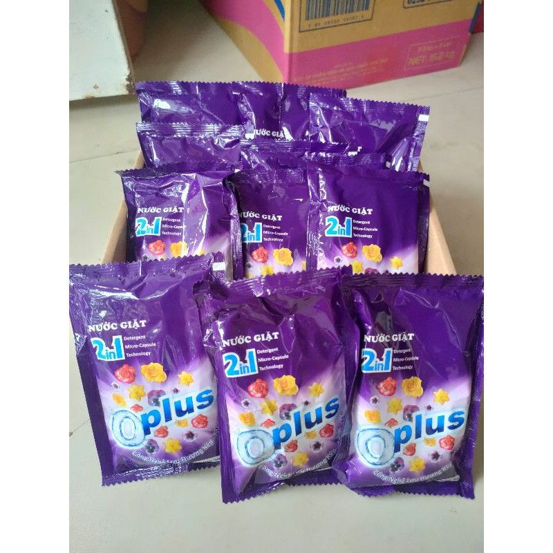Nước giặt 2in1 Oplus gói 38g (lốc 5 gói)