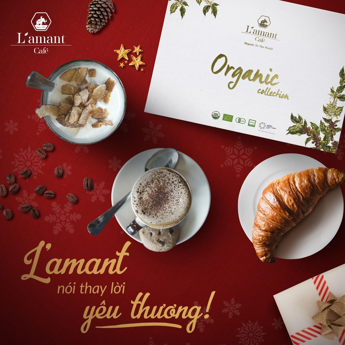 Hộp Quà Organic - Cafe L'amant