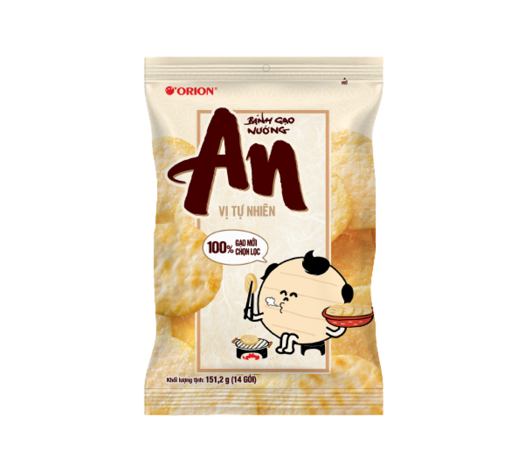 Bánh gạo An vị tự nhiên 151,2g