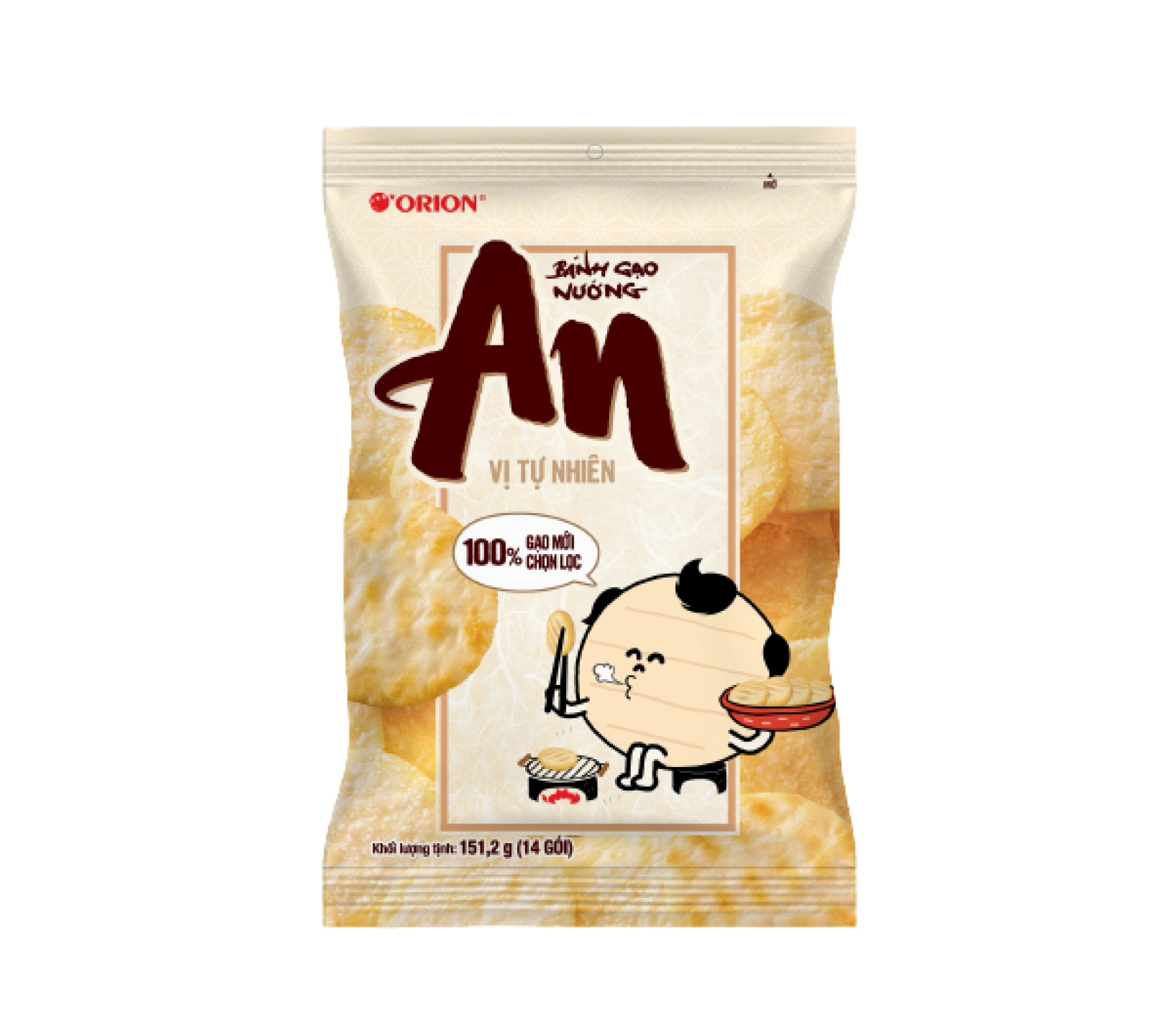 Bánh gạo An vị tự nhiên 151,2g