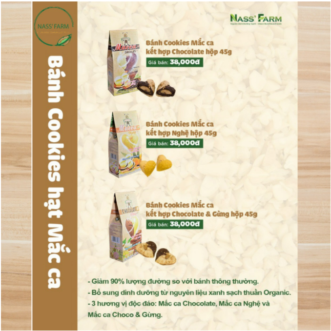 Bánh Choco’ Ginger - Nass Farm
