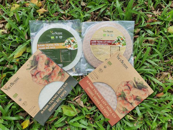 Bánh Tráng Hữu Cơ (Hộp 200g) Vietsuisse