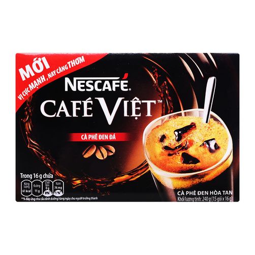 Nescafe cafe Việt hộp 240g ( 15 gói x 16g )