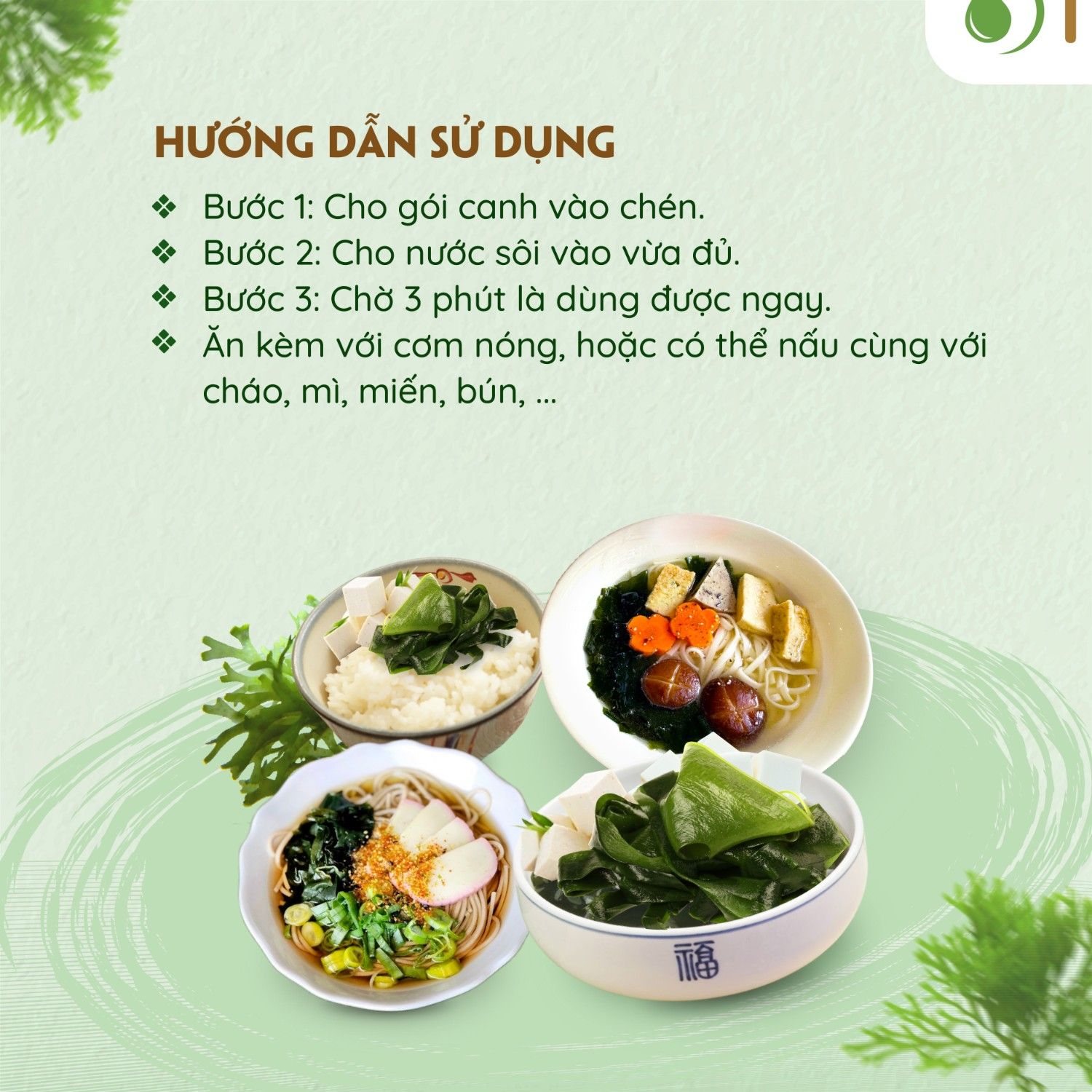 Canh rong biển TMF 22g