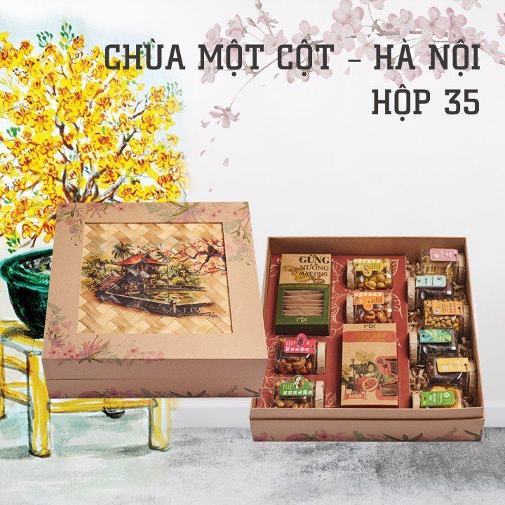 CHÙA MỘT CỘT - NAM XANH (HỘP 35)
