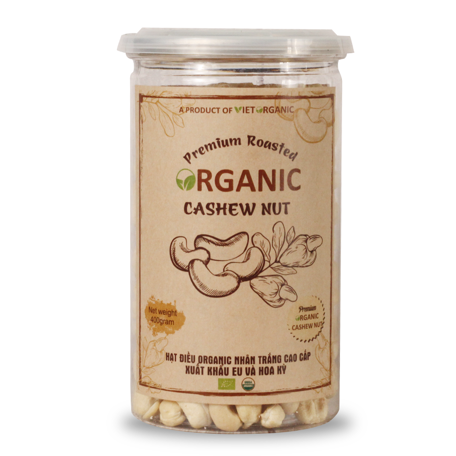 Điều tươi Organic – hộp 400g