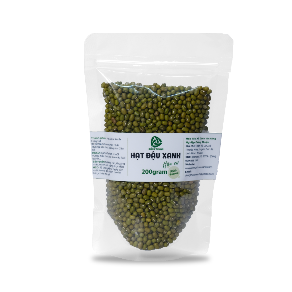 Đậu xanh hữu cơ – 200g
