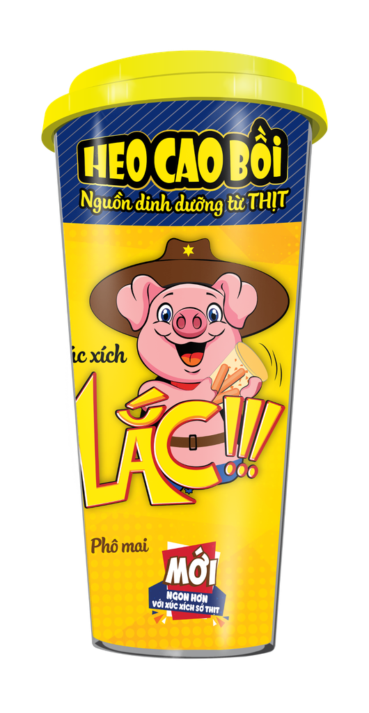 Heo cao bồi_Xúc xích lắc phô mai