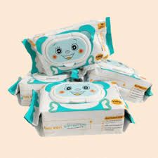 Khăn ướt cao cấp Baby Wipes 125 tờ không hương