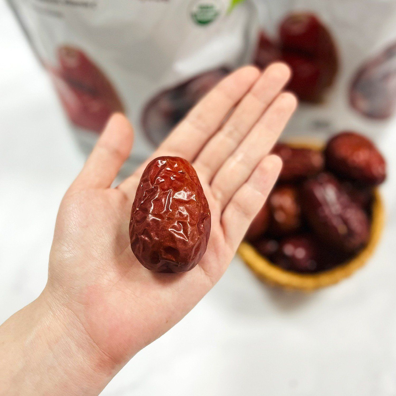 Táo Đỏ Hotan Hữu Cơ 500gr hiệu Green Nature