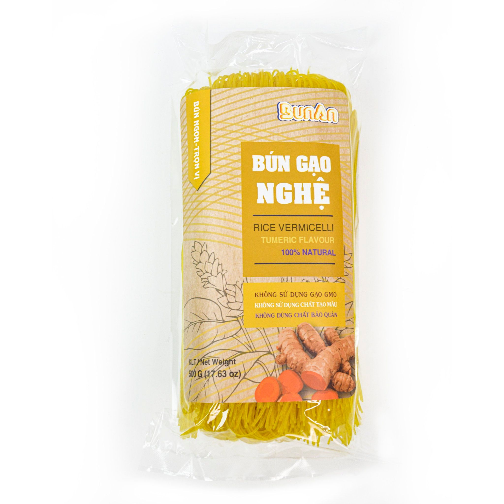 Bún gạo nghệ Bún An gói 500g