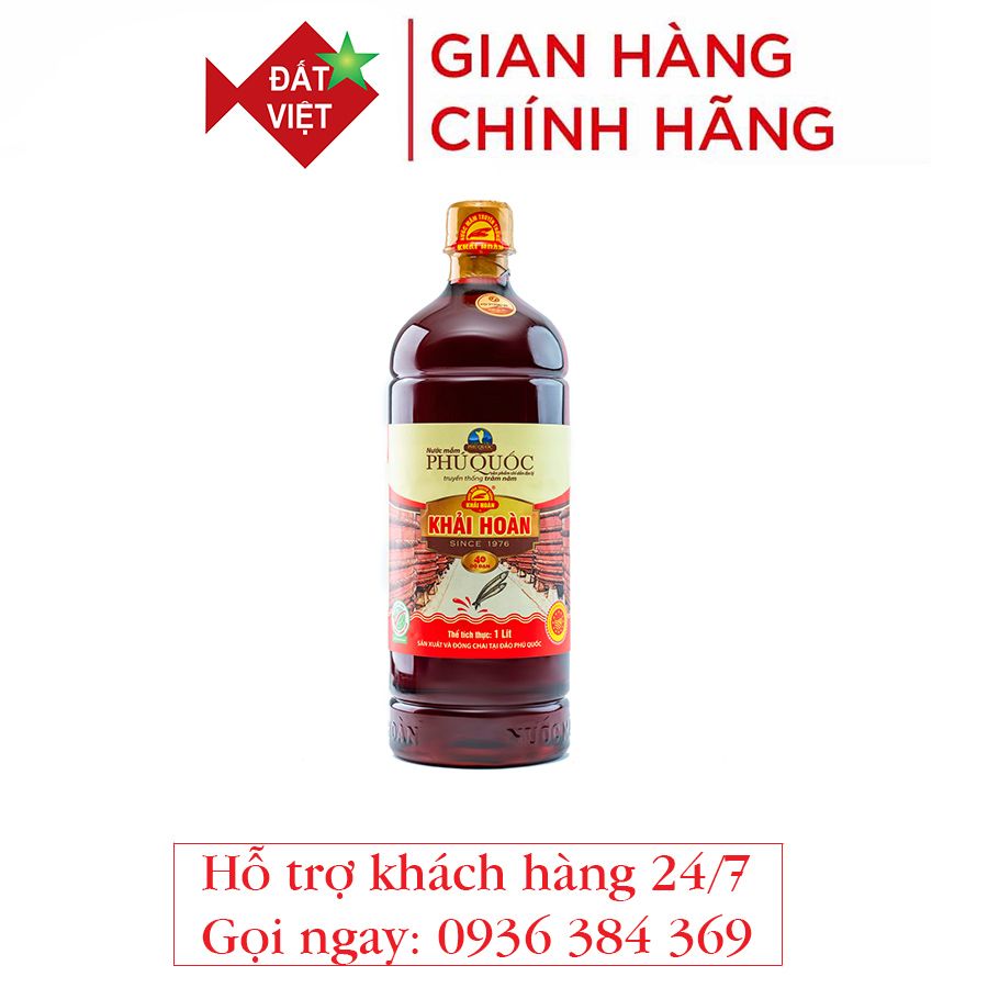 Nước mắm Việt Quốc 1L 22o Đạm