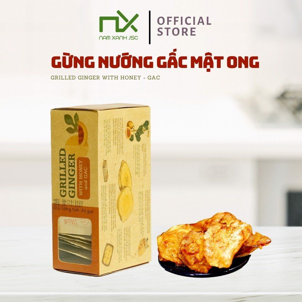 GỪNG NƯỚNG GẤC MẬT ONG 80G (110G) - TP32055 - NAM XANH