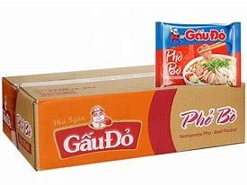 Phở bò gấu đỏ gói 65g