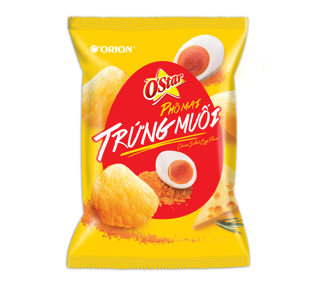 Snack Ostar trứng muối 56g