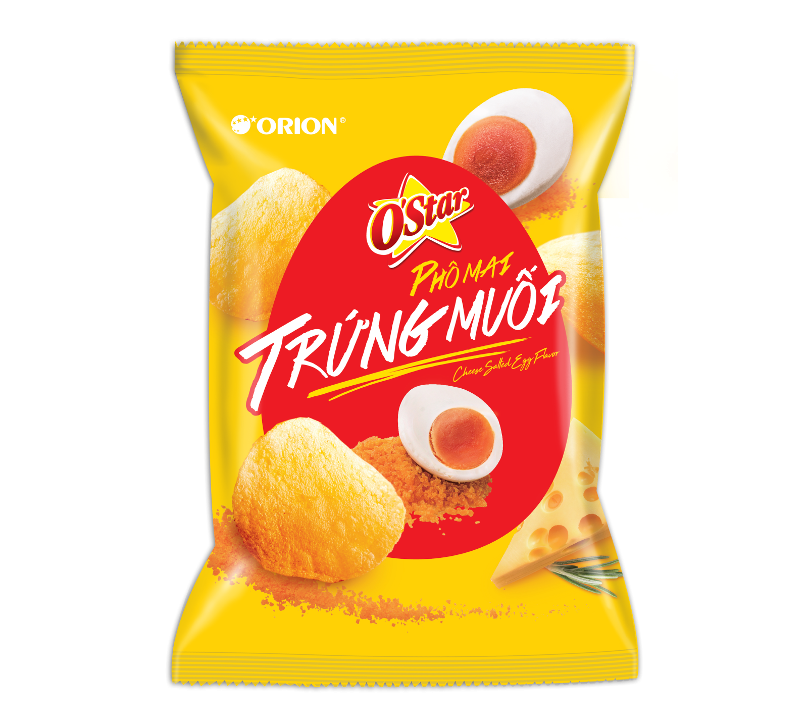 Snack Ostar trứng muối 56g