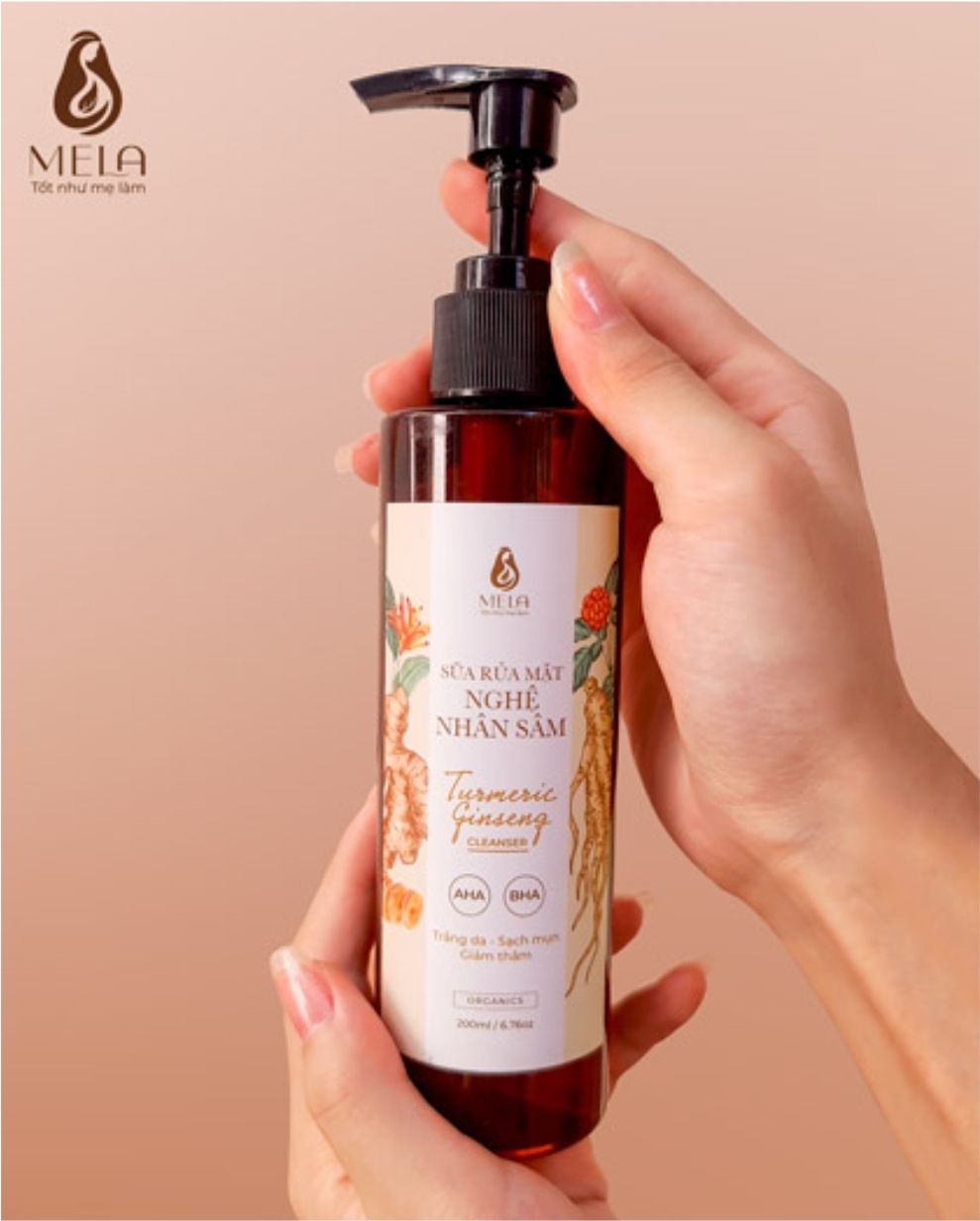 Sữa rửa mặt nghệ nhân sâm