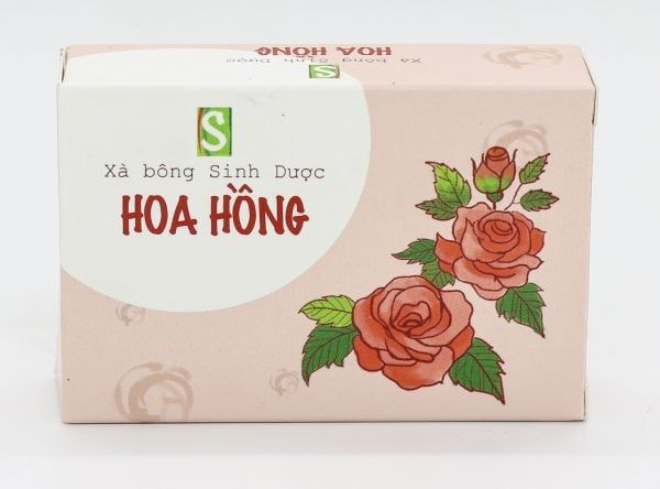 Rose Soap – Xà Bông Hoa Hồng – Sinh Dược