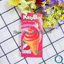 Bánh ốc quế Kitty Boy hương Cherry