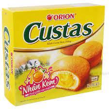 Bánh Custas Kem Trứng Orion hộp 14 cái (329g )