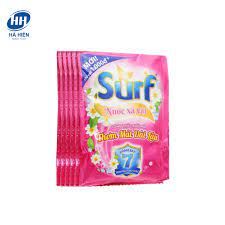 Nước xả vải Surf hương hoa 22ml ( dây 10 gói)