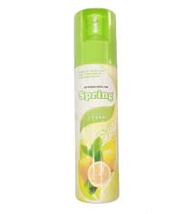 Xịt phòng Spring nước hoa hương chanh chai 225ml