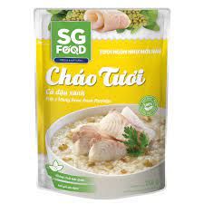 Cháo tươi cháo cá đậu xanh 240grams
