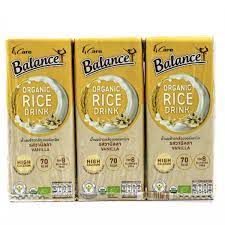 Sữa gạo hữu cơ 4 Care Balance vị vani lốc 3 hộp x 180ml