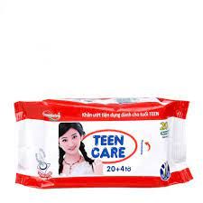 Khăn ướt Teencare đỏ 20 tờ
