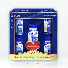 Hộp quà sữa Ensure 237ml x 5 chai