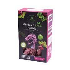 Mì rau củ sạch Củ dền Ahamisa hộp 240g
