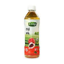 Trà vải Cozy chai 455ml