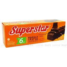 Bánh xốp SuperStar Socola hộp 96g