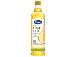 Dầu gạo lứt Simply 1L