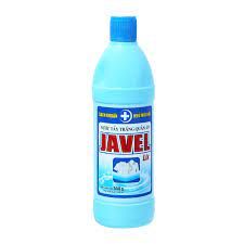 Nước tẩy trắng quần áo JAVEL Lix (Khối lượng tịnh 550g;Thể tích thực 518ml)