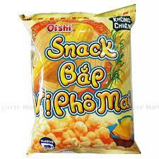 Snack Bắp Ngọt Vị Phô Mai Oishi 32G