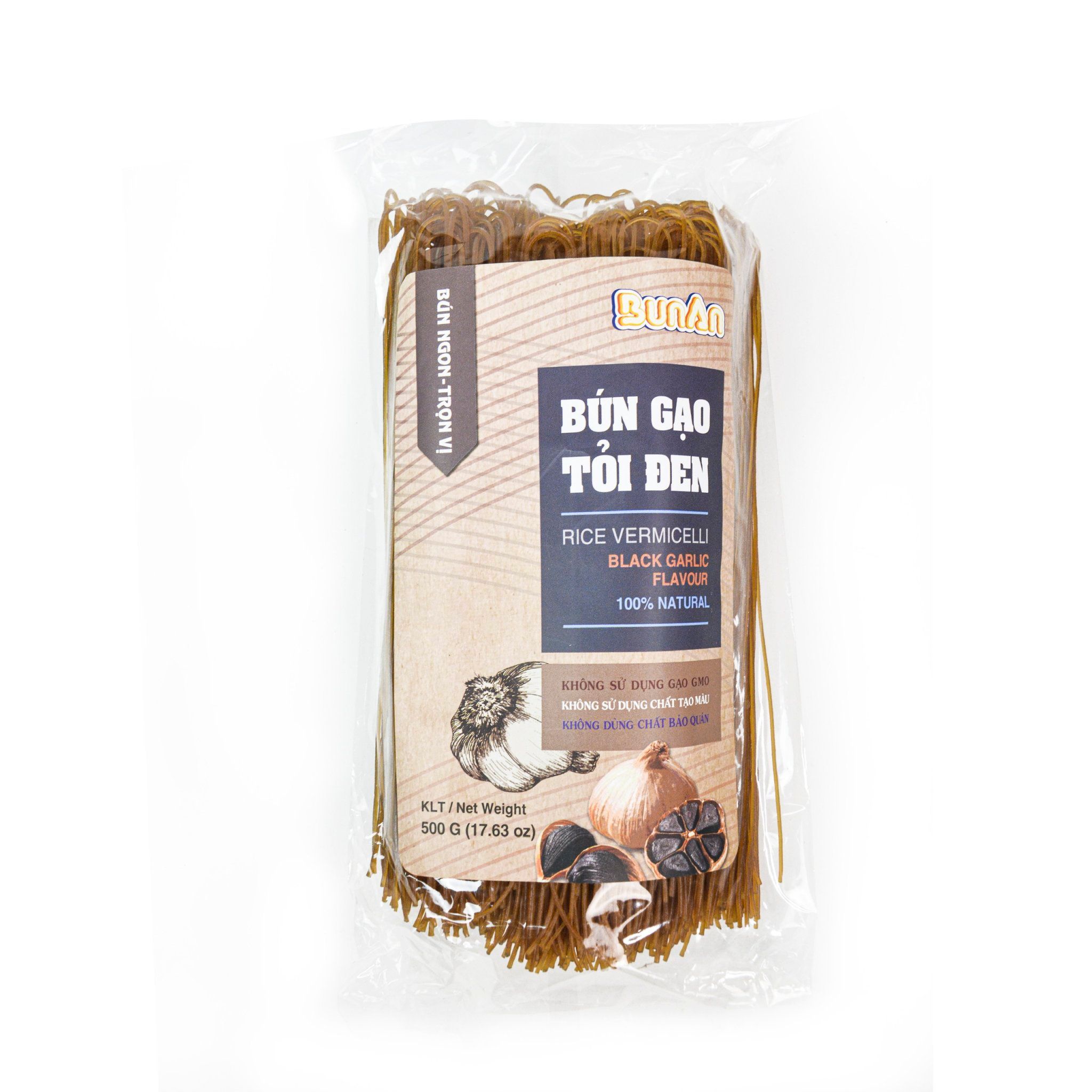 Bún gạo tỏi đen Bún An gói 500g