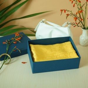 Set Vải lụa Bảo Lộc họa tiết hoa Cúc