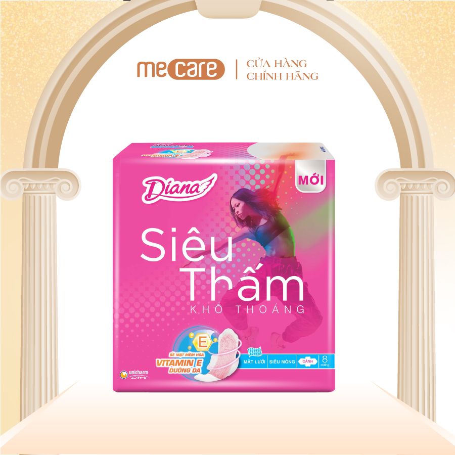 BVS Diana siêu thấm khô thoáng có cánh 8M