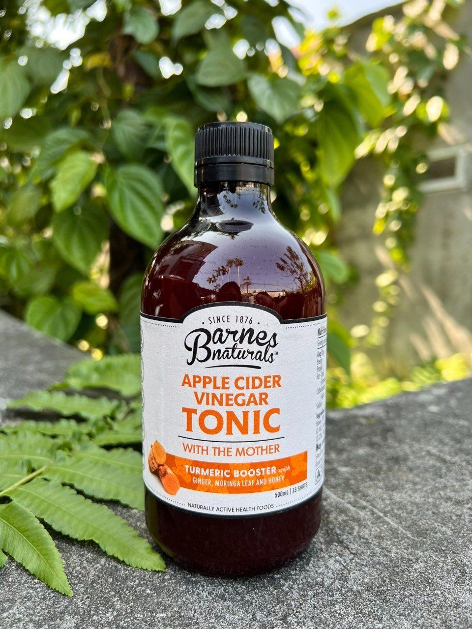 Giấm táo mật ong Tonic Manuka Barnes Naturals chai 500ml